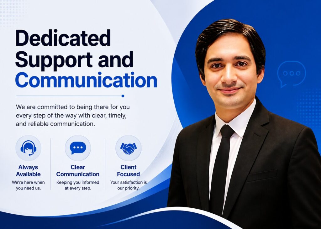Dedicated Support and Communication