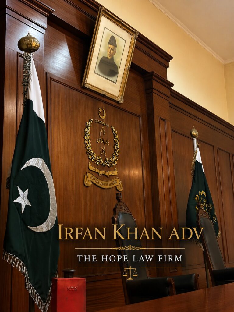 Irfan Khan Adv The hope Law Firm